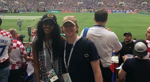 Justin Cobb Witnesses World Cup Final on World Trip With His Family
